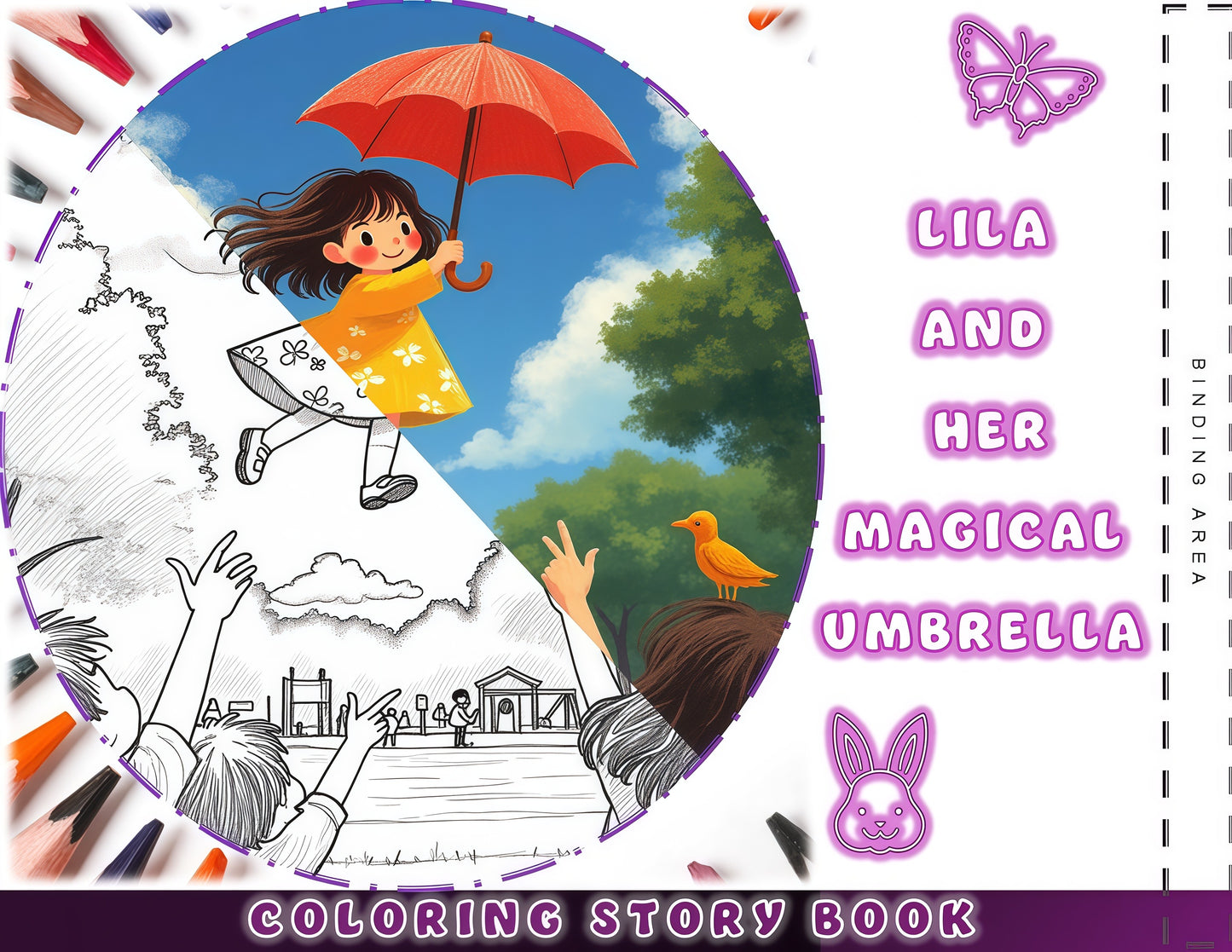 Lila And Her Magical Umbrella