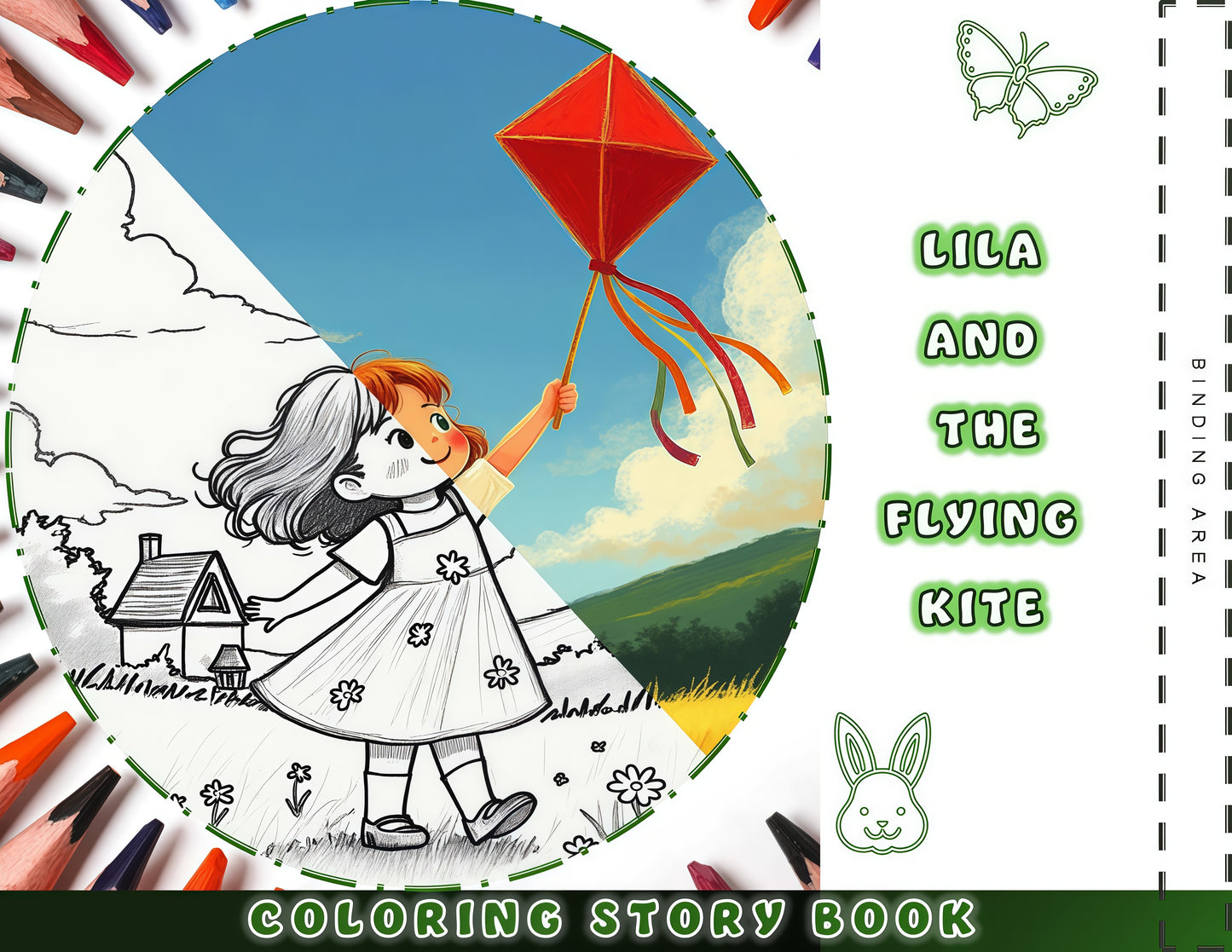 Lila And The Flying Kite
