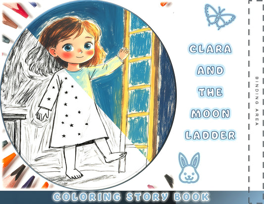 Clara And The Moon Ladder