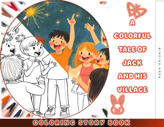 A Colorful Tale Of Jack And His Village