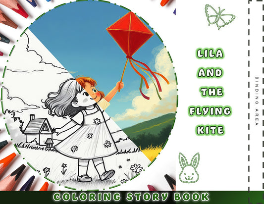 Lila And The Flying Kite